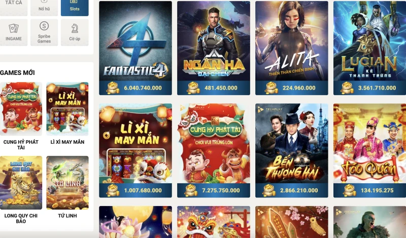Ưu điểm của sảnh game Sot Sin88